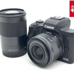 【中古】 【並品】 キヤノン EOS Kiss M2 ダブルズームキット ブラック