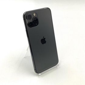アップル(Apple)の【全額返金保証】【最速発送】Apple iPhone iPhone 11 Pro 256GB スペースグレイ docomo 動作確認済(スマートフォン本体)