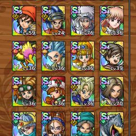 聖樹セーニャ完凸、レティス完凸、メタスコ4凸、竜ダイ1凸 | ドラクエタクトのアカウントデータ、RMTの販売・買取一覧