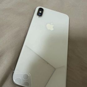 iPhoneX 64GB silver バッテリー最大容量100%‼️