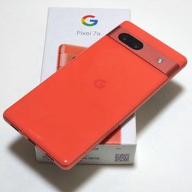 グーグルピクセル(Google Pixel)のSIMフリー Google Pixel 7a コーラル(スマートフォン本体)