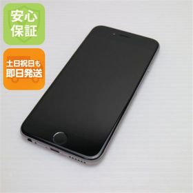アイフォーン(iPhone)の超美品 SOFTBANK iPhone6 64GB スペースグレイ M555(スマートフォン本体)