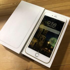 アップル(Apple)のiPhone 6 Plus Gold 128GB SIMフリー(スマートフォン本体)