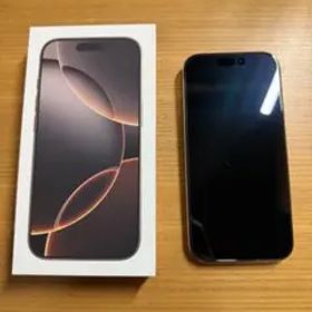 おまけ付きSIMフリーiPhone 16 Pro 256GB デザートチタニウム