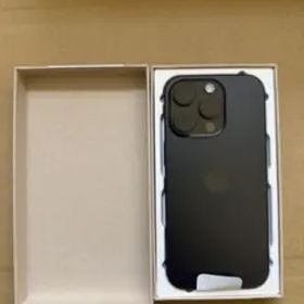 【未使用】iPhone 16 Pro 256GB ブラックチタニウム交換品