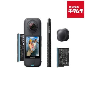 Insta360 X4 Air Starter Bundle Graphite Black（CINSAAFA-SE03） ビデオカメラ 4K 小型 高画質 ウェアラブル 全天球360度カメラ 《納期未定》