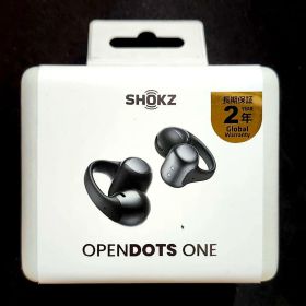 【新品】 ショックス OPENDOTS ONE 黒 イヤーカフ型イヤホン