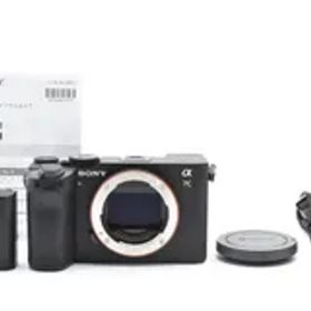 ★極上★ ソニー SONY α7C II ボディ ILCE-7CM2 B ブラック 《バッテリー・ストラップ付き！》★完動品★ #502P912A508001