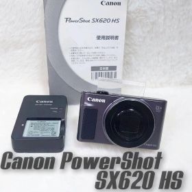 ✨美品✨Canon PowerShot SX620HS ブラック 動作品