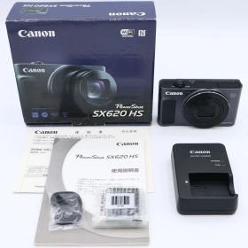 Canon キヤノン コンパクトデジタルカメラ PowerShot SX620 HS ブラック 光学25倍ズーム/Wi-Fi対応 PSSX620HSBK #251010_481062005248