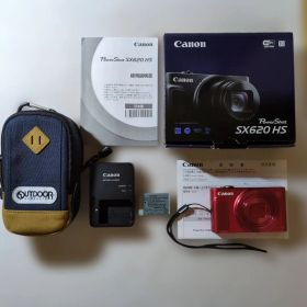 キャノン PowerShot SX620HS レッド