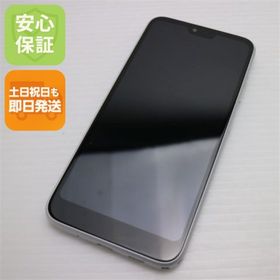 アンドロイドワン(Android One)の超美品 Y!mobile Android One S6 ホワイト M555(スマートフォン本体)