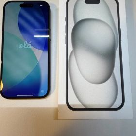 【美品】iPhone15 本体 256gb ブラック SIMフリー