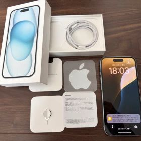 Apple iPhone15 本体 256GB ブルー SIMフリー