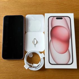 【美品】iPhone 15 128GB SIMフリー ピンク