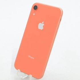【中古】SIMフリー Apple iPhoneXR 64GB Coral A2106 MT0A2J/A【N】 外観ランクA