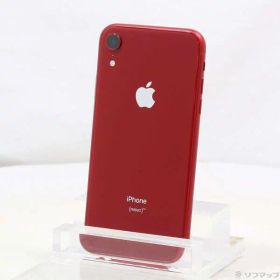 【中古】SoftBank iPhoneXR 128GB プロダクトレッド MT0N2J／A SoftBank 【377-ud】