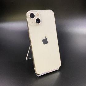 アップル(Apple)の【全額返金保証】【最速発送】Apple iPhone iPhone 13 128GB スターライト au SIMフリー 動作確認済(スマートフォン本体)