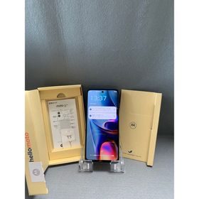 アップル(Apple)の超美品 SIMフリー MOTOROLA moto g05 128GB ブルー色(スマートフォン本体)