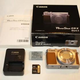 【美品】Canon PowerShot G9 X Mark II 元箱付き