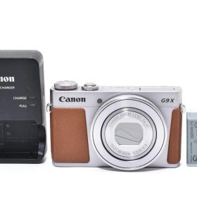 ■ 美品 ■ キヤノン Canon PowerShot G9 X Mark II シルバー ≪動作光学良好 動作確認済≫ PC2323 0092