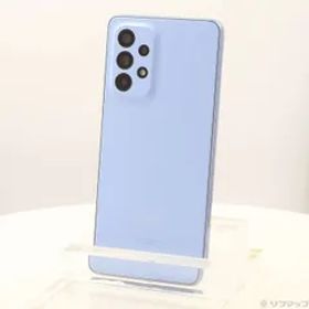 〔中古品〕 Galaxy A53 5G 128GB オーサムブルー SCG15 au SIMフリー【349】