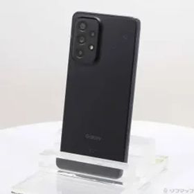 〔中古品〕 Galaxy A53 5G 128GB オーサムブラック SCG15 au SIMフリー【262】