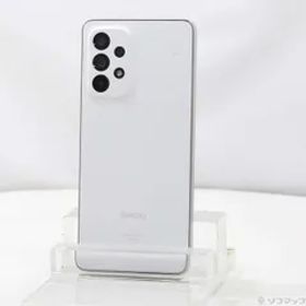 〔中古品〕 Galaxy A53 5G 128GB オーサムホワイト SCG15 au SIMフリー【269】