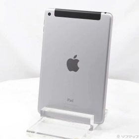 【中古】Apple(アップル) iPad mini 4 128GB スペースグレイ MK762J／A SoftBank 【262-ud】