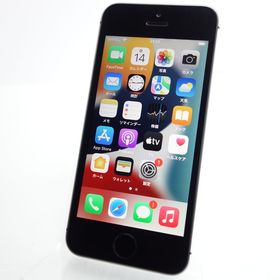 【SIMフリー】iPhoneSE 16GB スペースグレイ 電池94％ 利用制限〇