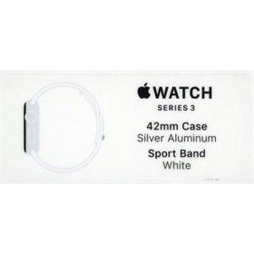 Apple Watch Series 3 GPSモデル 42mm MTF22J/A ホワイトスポーツバンド
