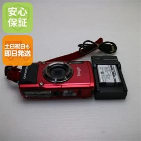 美品 TG-3 レッド 即日発送 デジカメ OLYMPUS 本体 土日祝発送OK 03000