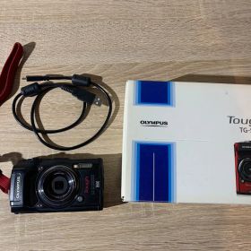 6703 OLYMPUS TOUGH TG-5 レッド デジカメ