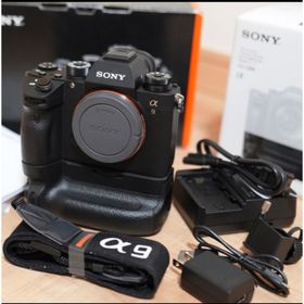ソニー(SONY)のソニー SONY α9 ボディ [ILCE-9] VG-C3EM付き中古美品(ミラーレス一眼)