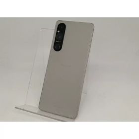 【中古】SONY au 【SIMフリー】 Xperia 1 V プラチナシルバー 12GB 256GB SOG10【日本橋3】保証期間1ヶ月【ランクC】