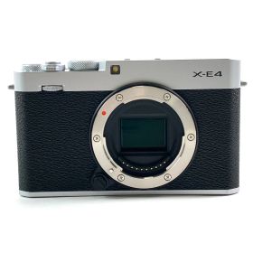 富士フイルム FUJIFILM X-E4 ボディ シルバー デジタル ミラーレス 一眼カメラ 【中古】