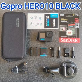 【美品お得セット】Gopro HERO10 BLACK☆新品SD付