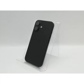 【中古】Apple 国内版 【SIMフリー】 iPhone 16 128GB ブラック MYDQ3J/A【京都】保証期間1ヶ月【ランクA】