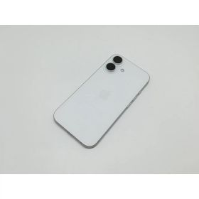 【中古】Apple 国内版 【SIMフリー】 iPhone 16 128GB ホワイト MYDR3J/A【宇田川】保証期間1ヶ月【ランクA】
