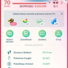 LV.70 | 24 伝説 | 7 ミシック|Googleログイン