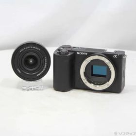 〔中古品〕 VLOGCAM ZV-E10 II パワーズームレンズキット ブラック ZV-E10M2K B【276】