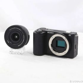 〔中古品〕 VLOGCAM ZV-E10 II パワーズームレンズキット ブラック ZV-E10M2K B【349】