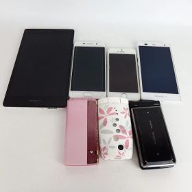 iPhone アイフォン galaxy ギャラクシー AQUOS アクオス 他 スマートフォン スマホ ガラゲー 携帯電話 【中古】4-3 42063