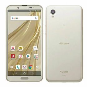 【SIMロック解除済】docomo AQUOS sense2 SH-01L Champagne Gold SHARP 当社3ヶ月間保証 中古 イオシス