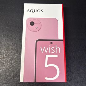 【新品・未使用】AQUOS wish 5 ピンク 本体