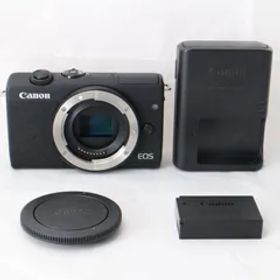 ☆美品☆ Canon ミラーレス一眼カメラ EOS M200 ボディー ブラック EOSM200BK-BODY キヤノン #4358