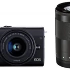 Canon ミラーレス一眼カメラ EOS M200 ダブルズームキット ブラック EOSM200BK-WZK