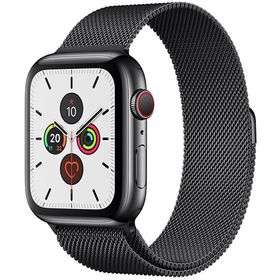 Apple Watch Series 5 GPS+Cellularモデル 44mm MWWL2J/A[スペースブラックステンレススチールケースとミラネーゼループ]新品未開封/メーカー保証付