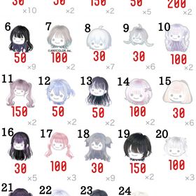 有ノマ髪型バラ売り | ピグパ(ピグパーティ)のアイテム、RMTの販売・買取一覧