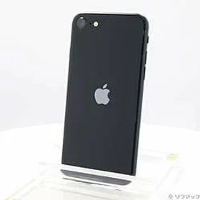 【中古】Apple(アップル) iPhone SE 第3世代 128GB ミッドナイト MMYF3J／A SIMフリー【291-ud】